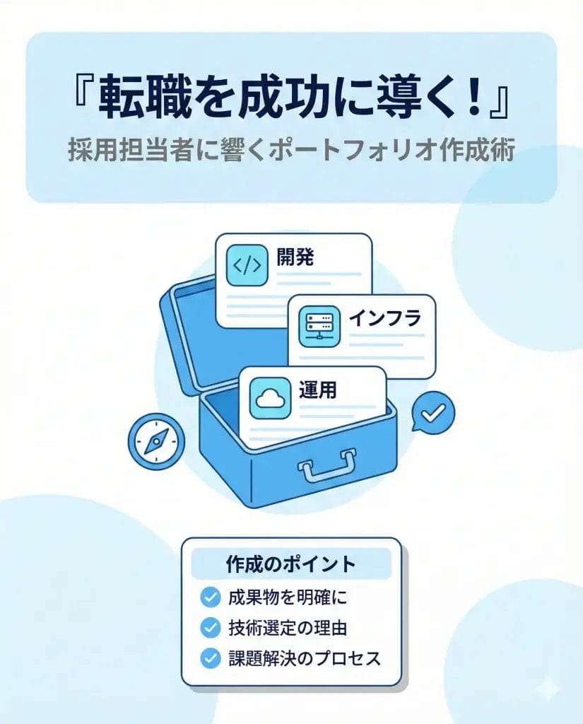 転職を成功に導く！採用担当者に響くポートフォリオ作成術